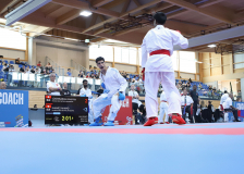 Kumite, Schweiz, Swiss Karate League, 2025, Gossau, Züri Oberland, Januyan Logeswaran, Shukokai Dojo Wetzikon, Ahmad Khames, Hayabusa Karate Do Basel