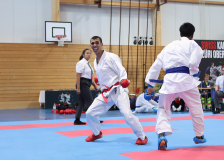 Kumite, Schweiz, Swiss Karate League, 2025, Gossau, Züri Oberland, Januyan Logeswaran, Shukokai Dojo Wetzikon, Moncef Assa, Karaté Club Thônex