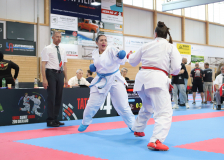 Kumite, Schweiz, Swiss Karate League, 2025, Gossau, Züri Oberland, Shukokai Dojo Wetzikon, Nina Poljak, Aya Ben Aicha