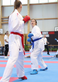 Kumite, Schweiz, Swiss Karate League, 2025, Gossau, Züri Oberland, Shukokai Dojo Wetzikon, Anna Lea Hürzeler, Neuchâtel Karaté-do, Gina Bortot