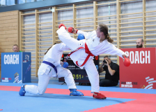 Kumite, Schweiz, Swiss Karate League, 2025, Gossau, Züri Oberland, Alessia Lao, Shito Ryu Karate Do Uri
