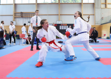 Kumite, Schweiz, Swiss Karate League, 2025, Gossau, Züri Oberland, Alessia Lao, Shito Ryu Karate Do Uri
