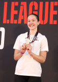 Siegerehrung, Kumite, Schweiz, Swiss Karate League, 2025, Gossau, Züri Oberland, Quirici2020, Julia Zarska