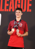 Siegerehrung, Kumite, Schweiz, Swiss Karate League, 2025, Gossau, Züri Oberland, Cristiano Mateus Gomes, Karateschule Sursee