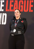 Siegerehrung, Kumite, Schweiz, Swiss Karate League, 2025, Gossau, Züri Oberland, Aya Ben Aicha, Shukokai Dojo Wetzikon