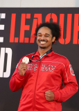 Siegerehrung, Kumite, Schweiz, Swiss Karate League, 2025, Gossau, Züri Oberland, Karate-Do Biel-Bienne - Zen Shin, Elie Jeannerat