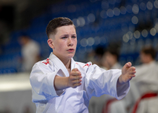 Zürich,Swiss Karate League,2026,SKL,Saalsporthalle,Corsin Dion Lüthy,Karate Do Brugg,Kata