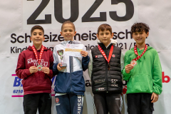 Shukokai Dojo Wetzikon, Siegerehrung, Kata, Schweiz, Schweizermeisterschaft, Sursee, 2025, Championnat Suisse, Swiss Championship, Switzerland, RYUEI-RYU Karate ZH-Suisse, Lenio Botta, Sevan Barsoumian, Valentin Zettel, Andrei Negara, Ippon Karaté Club Tivoli Genève, KARATESCHULE SCHÖTZ