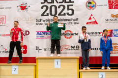 Siegerehrung, Schweiz, Schweizermeisterschaft, Sursee, 2025, Championnat Suisse, Swiss Championship, Switzerland, Ryu Vogler, Karate Akademie Zürich, Shorin Ryu Karate Do Kloten, RYUEI-RYU Karate ZH-Suisse, Karatedo Lyss-Aarberg, Adam Badran, Marvin Eisenhut, Yven Vuong