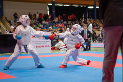 Shukokai Dojo Wetzikon, Kumite, Schweiz, Schweizermeisterschaft, Sursee, 2025, Championnat Suisse, Swiss Championship, Switzerland, Ellie Keller, Julia Battistel, Karatedo Lyss-Aarberg