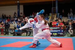 Shukokai Dojo Wetzikon, Kumite, Schweiz, Schweizermeisterschaft, Sursee, 2025, Championnat Suisse, Swiss Championship, Switzerland, Lenya Lawrenz, Hayabusa Karate Do Basel, Serena Payziner
