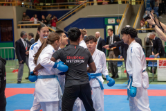 Shukokai Dojo Wetzikon, Kumite, Schweiz, Schweizermeisterschaft, Sursee, 2025, Championnat Suisse, Swiss Championship, Switzerland, Coach, Karl Ravas, Januyan Logeswaran, Luna Molitor, Caleb Gossweiler, Noah Maurer, Lenya Lawrenz