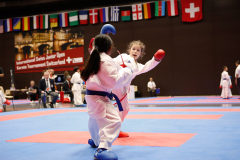 2024, Swiss International Junior Open, Basel, Schweiz, Kumite, Julia Weiss, Latheeksha Sivarasalingam, Shukokai Dojo Wetzikon, Shinsei Kan Lenzburg
