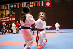 2024, Swiss International Junior Open, Basel, Schweiz, Kumite, Julia Weiss, Latheeksha Sivarasalingam, Shukokai Dojo Wetzikon, Shinsei Kan Lenzburg