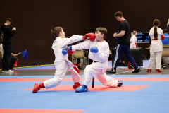 2024, Swiss International Junior Open, Basel, Schweiz, Kumite, Andy Gonzalez, Malik Sentürkjj, Shukokai Dojo Wetzikon, Karate Hofsteig