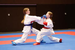 2024, Swiss International Junior Open, Basel, Schweiz, Kumite, Mia Sara Cajic, Ellie Keller, Shukokai Dojo Wetzikon, Kimura Shukokai Karate Limmattal