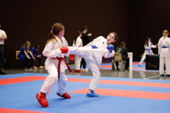 2024, Swiss International Junior Open, Basel, Schweiz, Kumite, Carla Schmid, Shukokai Dojo Wetzikon