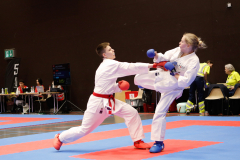 2024, Swiss International Junior Open, Basel, Schweiz, Kumite, Gianna Dalla Lana, Shukokai Dojo Wetzikon
