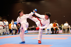 2024, Swiss International Junior Open, Basel, Schweiz, Kumite, Devrim Yildirim, Elie Hachem, Shukokai Dojo Wetzikon, Karaté Club Jaguar Vallorbe