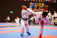 2024, Swiss International Junior Open, Basel, Schweiz, Kumite, Daniel Riedel, Shukokai Dojo Wetzikon