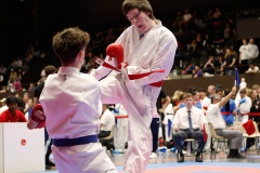 2024, Swiss International Junior Open, Basel, Schweiz, Kumite, Iven Krummenacker, Andrej Gojkovic, Shukokai Dojo Wetzikon, Fudokan Karate Basel