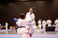 2024, Swiss International Junior Open, Basel, Schweiz, Kumite, Larissa De Carlo, Shukokai Dojo Wetzikon