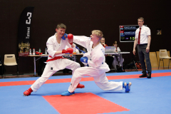 2024, Swiss International Junior Open, Basel, Schweiz, Kumite, Matteo Scagnetti, Arthur Poncet, Shukokai Dojo Wetzikon, Karaté Club Jaguar Vallorbe