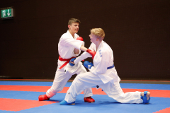 2024, Swiss International Junior Open, Basel, Schweiz, Kumite, Matteo Scagnetti, Arthur Poncet, Shukokai Dojo Wetzikon, Karaté Club Jaguar Vallorbe