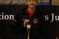 2024, Swiss International Junior Open, Basel, Schweiz, Siegerehrung, Karl Ravas, Shukokai Dojo Wetzikon