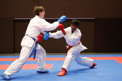 2024, Swiss International Junior Open, Basel, Schweiz, Kumite, Januyan Logeswaran, Shukokai Dojo Wetzikon