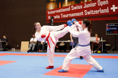 2024, Swiss International Junior Open, Basel, Schweiz, Kumite, Nina Poljak, Andrijana Jenic, Shukokai Dojo Wetzikon, SSKF Karate Team