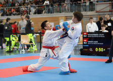 2025, Swiss Karate League, Bonstetten, Schweiz, Kumite, Shukokai Dojo Wetzikon, Colin McGuinness, Alexi Simon, Karate Club Fribourg