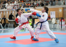 2025, Swiss Karate League, Bonstetten, Schweiz, Kumite, Shukokai Dojo Wetzikon, Colin McGuinness, Alexi Simon, Karate Club Fribourg