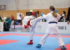 2025, Swiss Karate League, Bonstetten, Schweiz, Kumite, Ellie Keller, Ayana Castioni, Shukokai Dojo Wetzikon, Nippon Training Urdorf / Dietikon