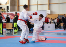 2025, Swiss Karate League, Bonstetten, Schweiz, Kumite, Shukokai Dojo Wetzikon, Marlo Bugatti, Emirhan Erdogan, Hayabusa Karate Do Basel