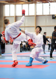 2025, Swiss Karate League, Bonstetten, Schweiz, Kumite, Shukokai Dojo Wetzikon, Caleb Gossweiler, Nolan Kubler, Karaté-Club Payerne