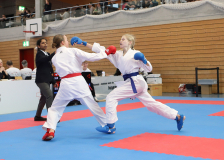 2025, Swiss Karate League, Bonstetten, Schweiz, Kumite, Shukokai Dojo Wetzikon, Anamarie Anicic, Ysee Rousseau, Ippon Karaté Club Tivoli Genève