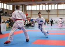 2025, Swiss Karate League, Bonstetten, Schweiz, Kumite, Shukokai Dojo Wetzikon, Ryan Xu, Musa Lorian, Karate Club Valais