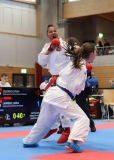 2025, Swiss Karate League, Bonstetten, Schweiz, Kumite, Shukokai Dojo Wetzikon, Lenya Lawrenz, Syrah Sissokho, Ippon Karaté Club Tivoli Genève