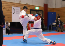 2025, Swiss Karate League, Bonstetten, Schweiz, Kumite, Shukokai Dojo Wetzikon, Ryan Xu, Thierry Giess, Hayabusa Karate Do Basel