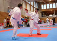 2025, Swiss Karate League, Bonstetten, Schweiz, Kumite, Shukokai Dojo Wetzikon, Patrick Graf, Andrej Komadina, Kimura Shukokai Karate Limmattal