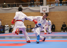 2025, Swiss Karate League, Bonstetten, Schweiz, Kumite, Shukokai Dojo Wetzikon, Tobias Riedel, Vitor Madureira Moreira, Karateschule Flawil