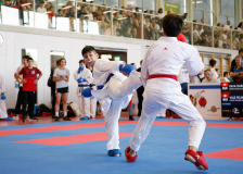 2025, Swiss Karate League, Burgdorf, Schweiz, Kumite, Darwin Kaya, Felix Rafael Vale, Nippon Training Urdorf / Dietikon, Karate-Do Balsthal