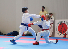 2025, Swiss Karate League, Burgdorf, Schweiz, Kumite, Arian Ajvazi, Aeneas Galimanis, Shukokai Dojo Wetzikon, Kenseikan Karate-Do Thun