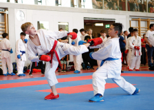 2025, Swiss Karate League, Burgdorf, Schweiz, Kumite, Sam Bosshard, Zack Titze, Karatedo Lyss-Aarberg, Karate Club Valais