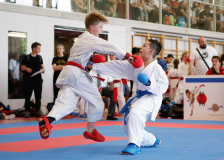 2025, Swiss Karate League, Burgdorf, Schweiz, Kumite, Sam Bosshard, Zack Titze, Karatedo Lyss-Aarberg, Karate Club Valais
