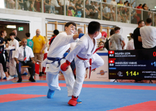 2025, Swiss Karate League, Burgdorf, Schweiz, Kumite, Leon Nguyen, Yannis Manoussis, SHUKOKAI SEIKENKAN KARATE DO ZÜRICH, Shinsei Kan Lenzburg