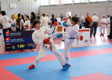2025, Swiss Karate League, Burgdorf, Schweiz, Kumite, Emilio Arnold, Cristian Faiazza, Karate TAISHO, Karatedo Lyss-Aarberg