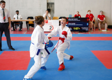 2025, Swiss Karate League, Burgdorf, Schweiz, Kumite, Aldor Cikaj, Dante Mielcarz, Nippon Training Urdorf / Dietikon, Hayabusa Karate Do Basel