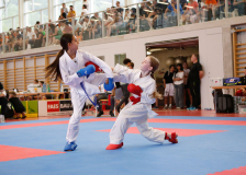 2025, Swiss Karate League, Burgdorf, Schweiz, Kumite, Ellie Keller, Alessia Giacomo, Shukokai Dojo Wetzikon, Quirici2020